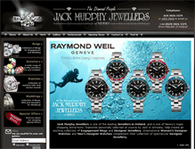 Tablet Screenshot of jackmurphyjewellers.com
